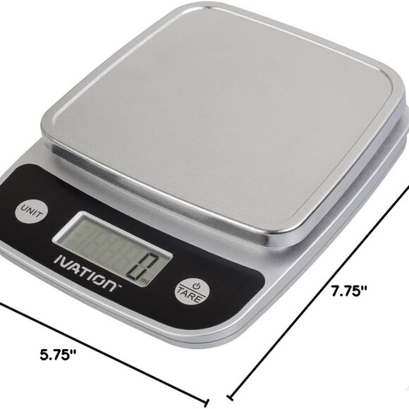 Digital Kitchen Scale - Multifunction, Lightweight 11 Pounds Capacity - Picture 10 of 10